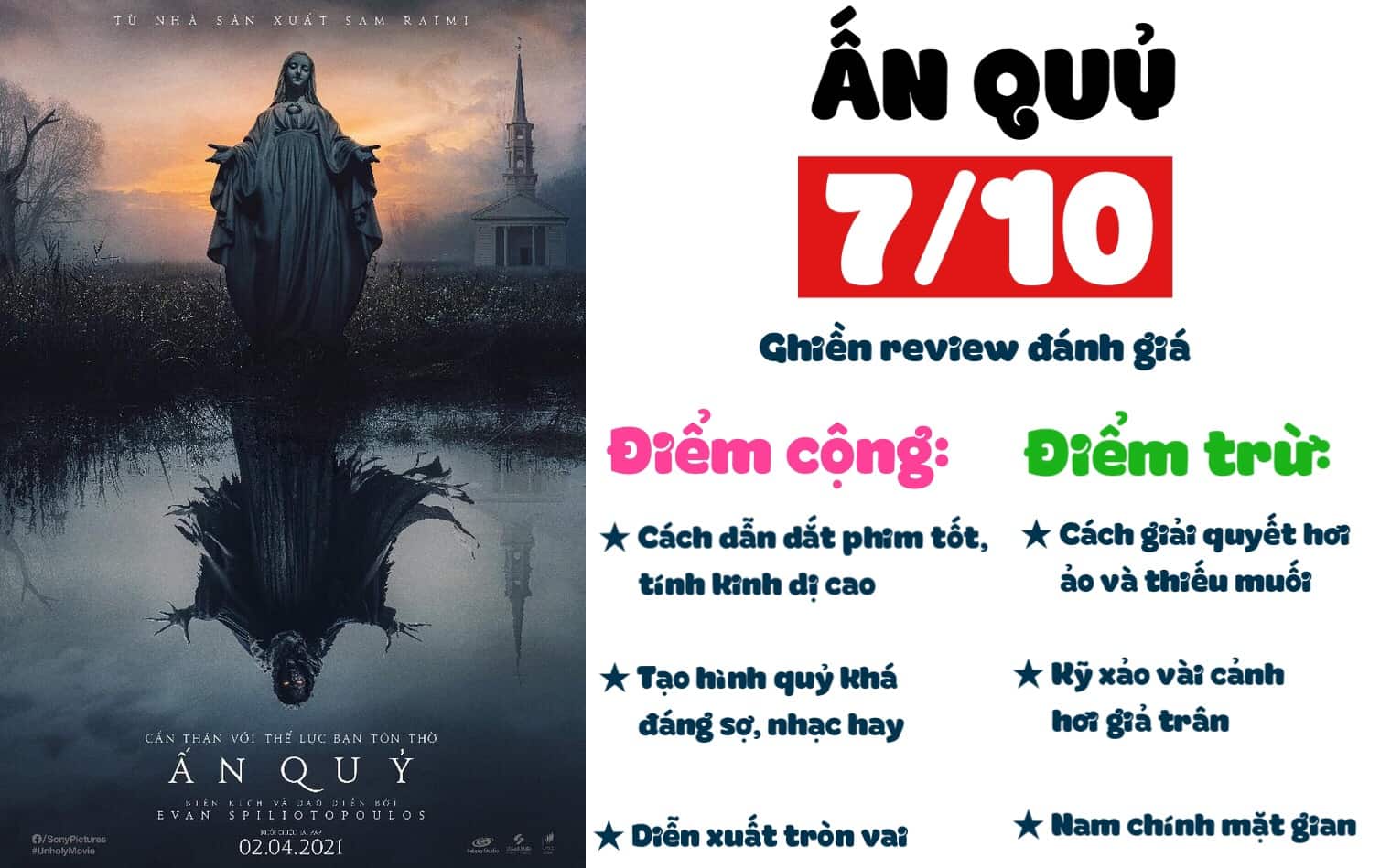 Ghien review - An quy - The unholy
