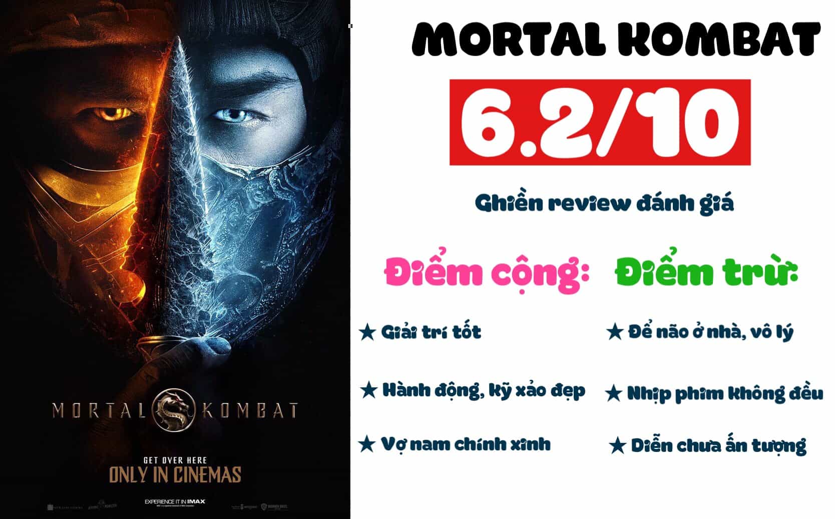 Ghien review - Mortal Kombat - Cuoc chien sinh tu
