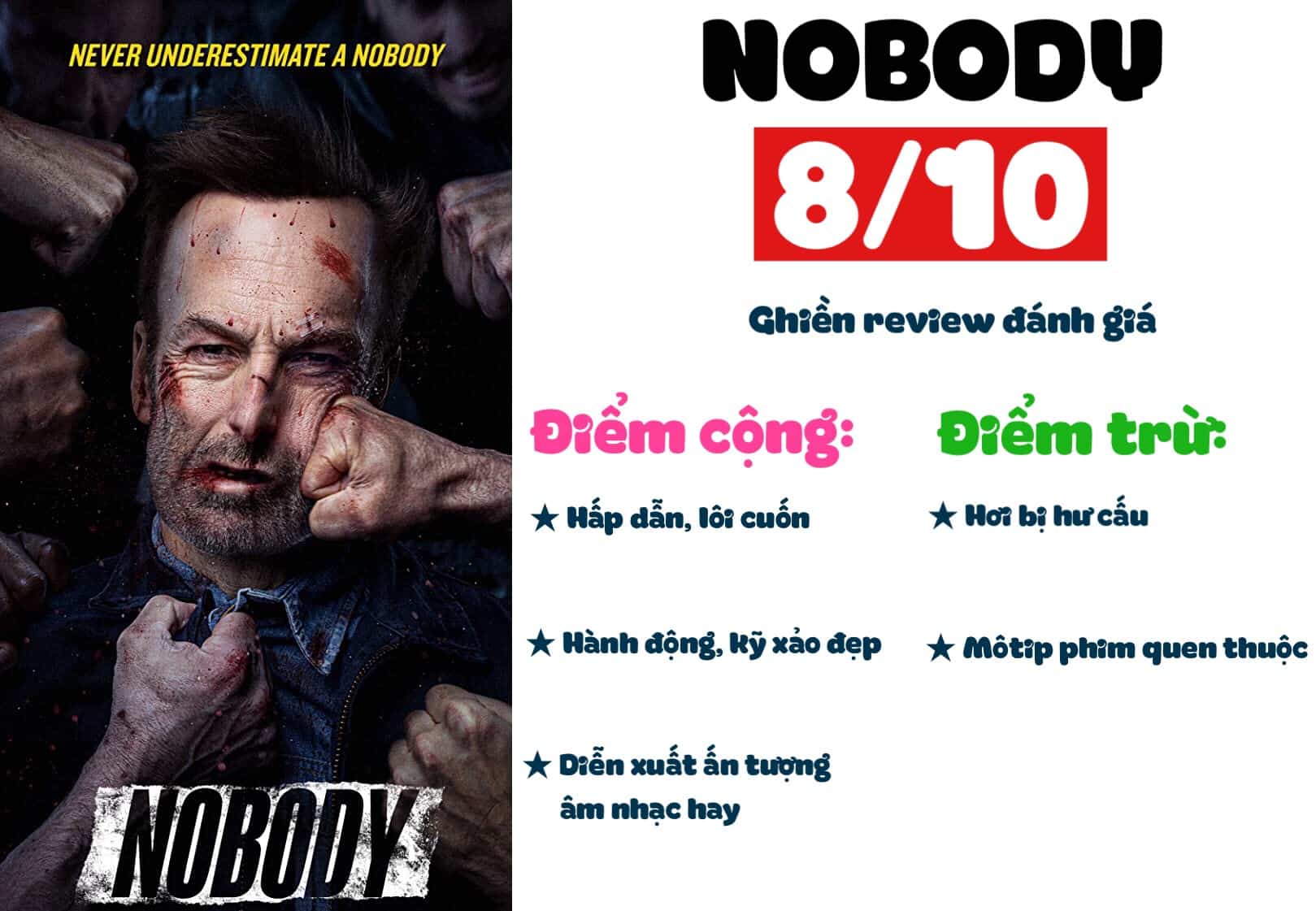 Ghien review - Nobody - Ke vo danh