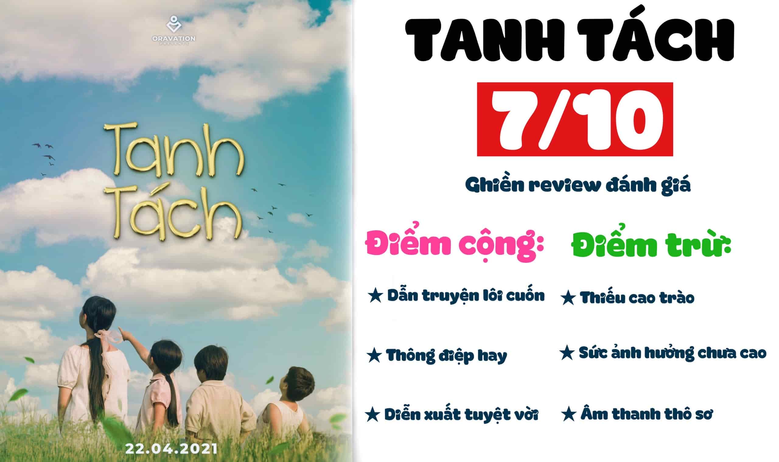 Ghien review - phim ngan Tanh Tach