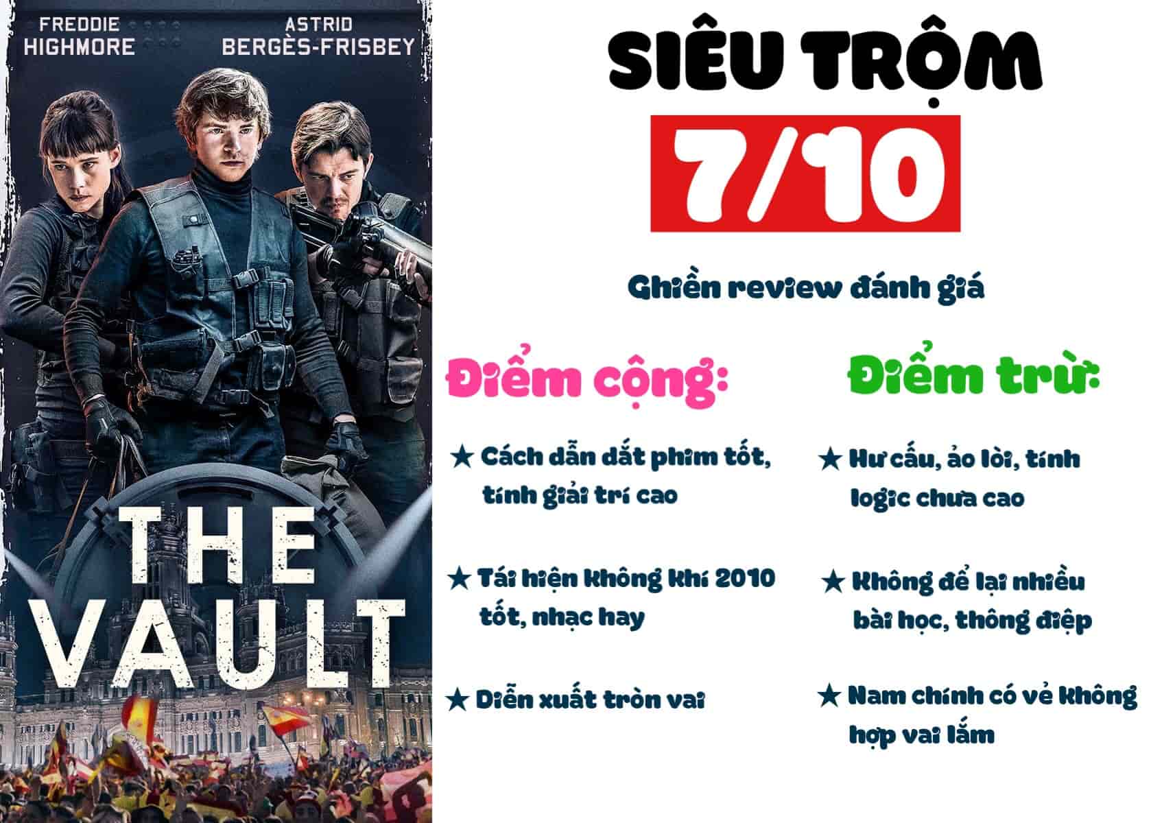 ghien review - Sieu trom - the vault -way down